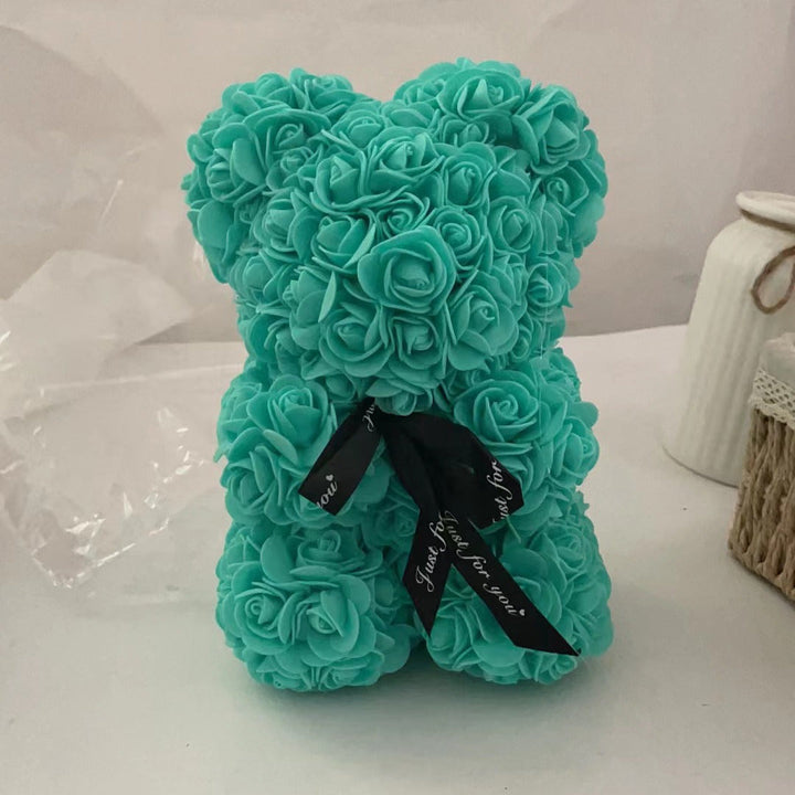 Artificial Flower Rose Bear Foam Valentine’s Gift