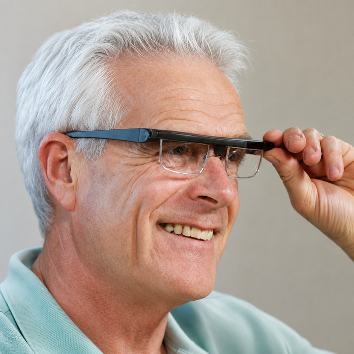 Reading Glasses Adjustable Focus Near Far Vision Eyewear