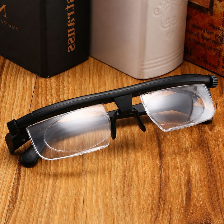Reading Glasses Adjustable Focus Near Far Vision Eyewear