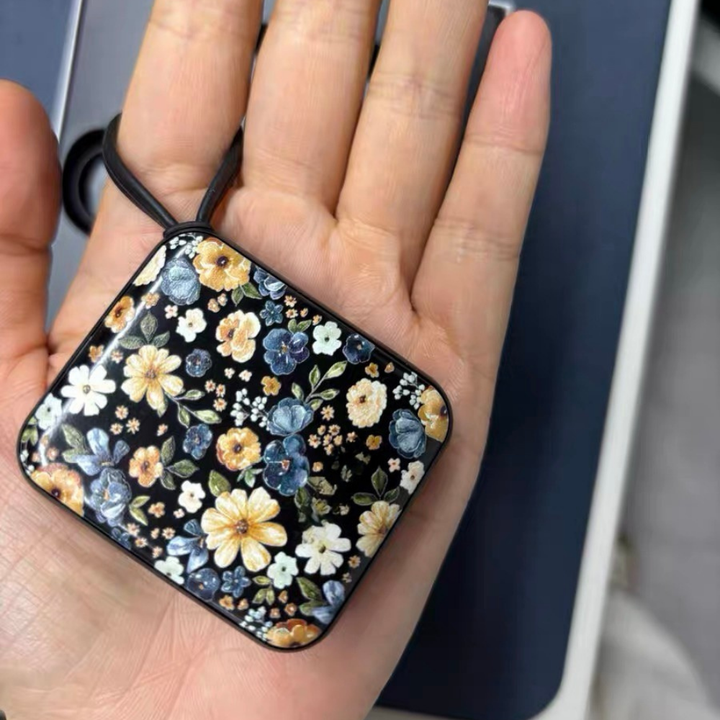Hand Warmer Electric Rechargeable Portable Pocket Heater Floral