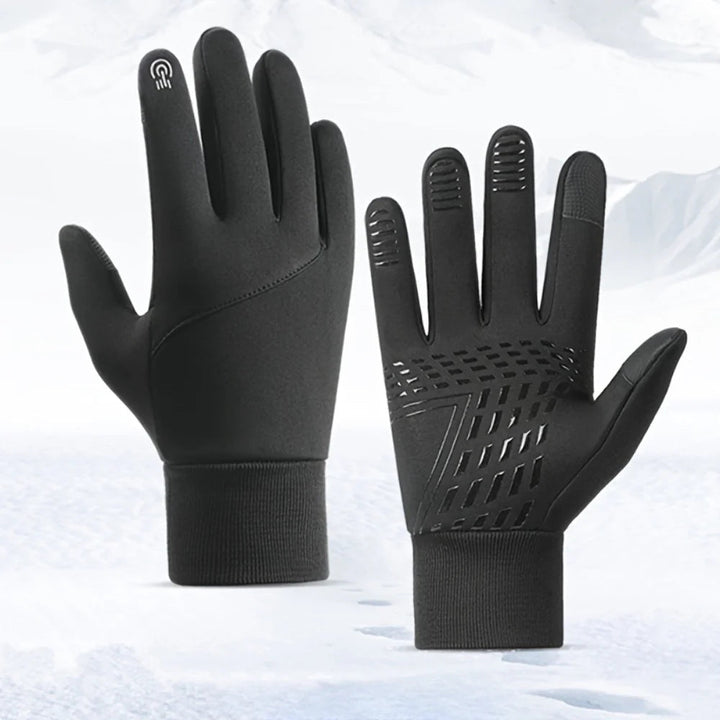 Winter Thermal Gloves Touchscreen Outdoor Grip Design