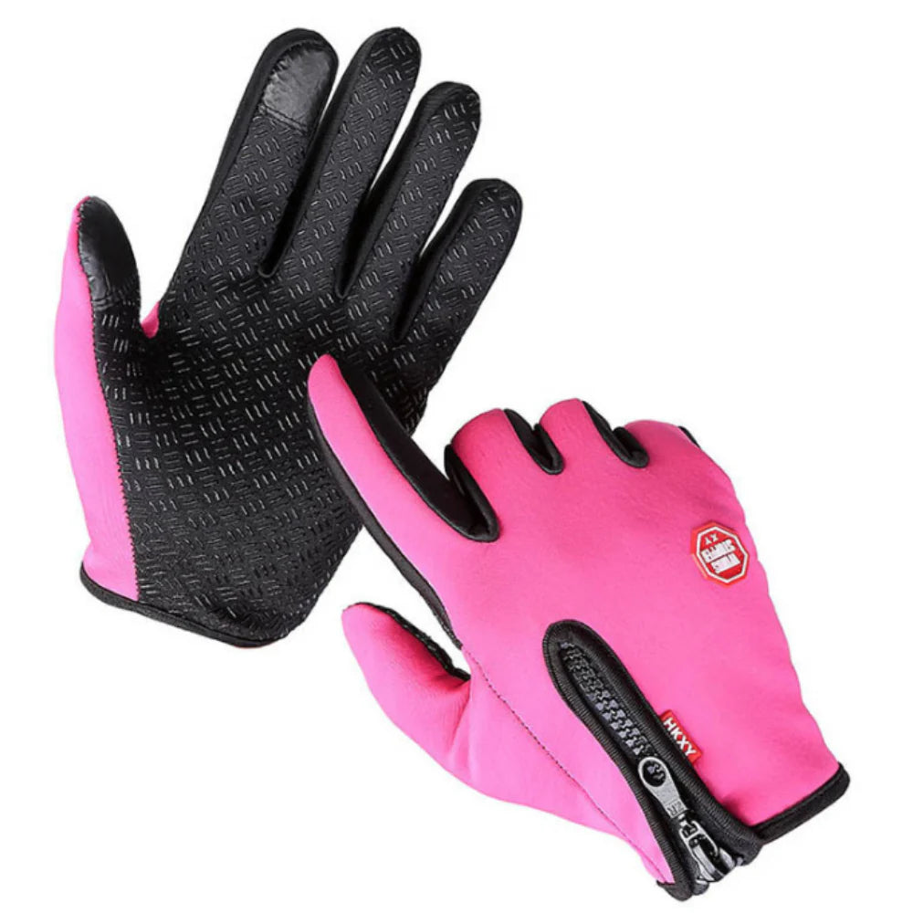 Winter Thermal Gloves Touchscreen Outdoor Grip Design
