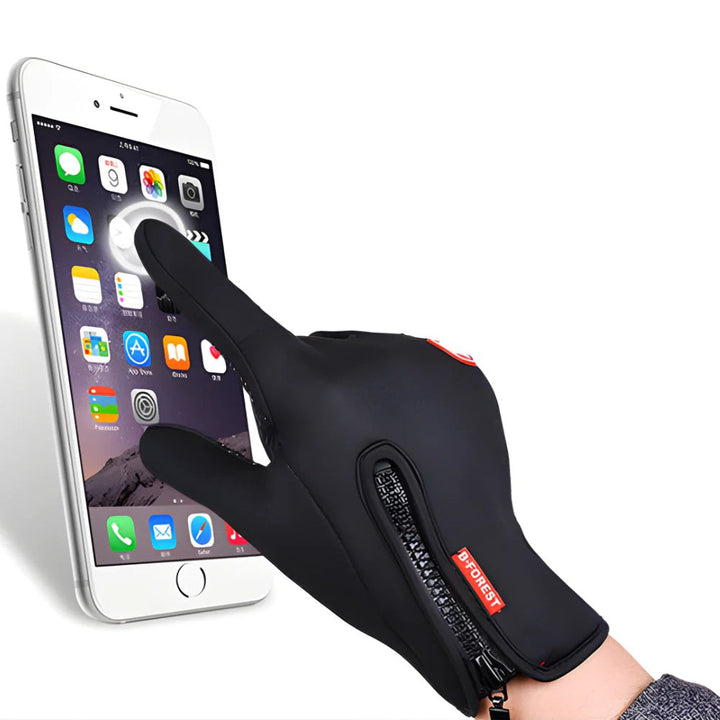 Winter Thermal Gloves Touchscreen Outdoor Grip Design