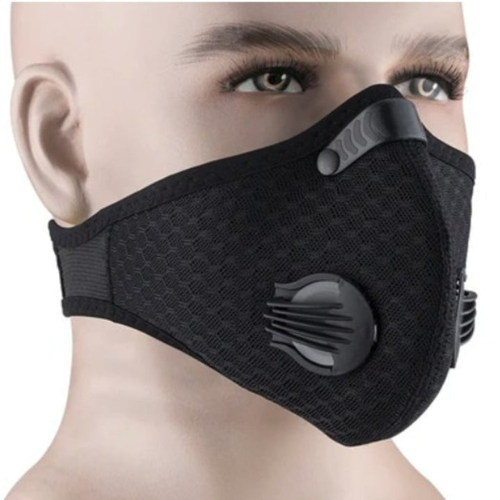 Face Mask Reusable Ventilation Filter Active Outdoor Protection