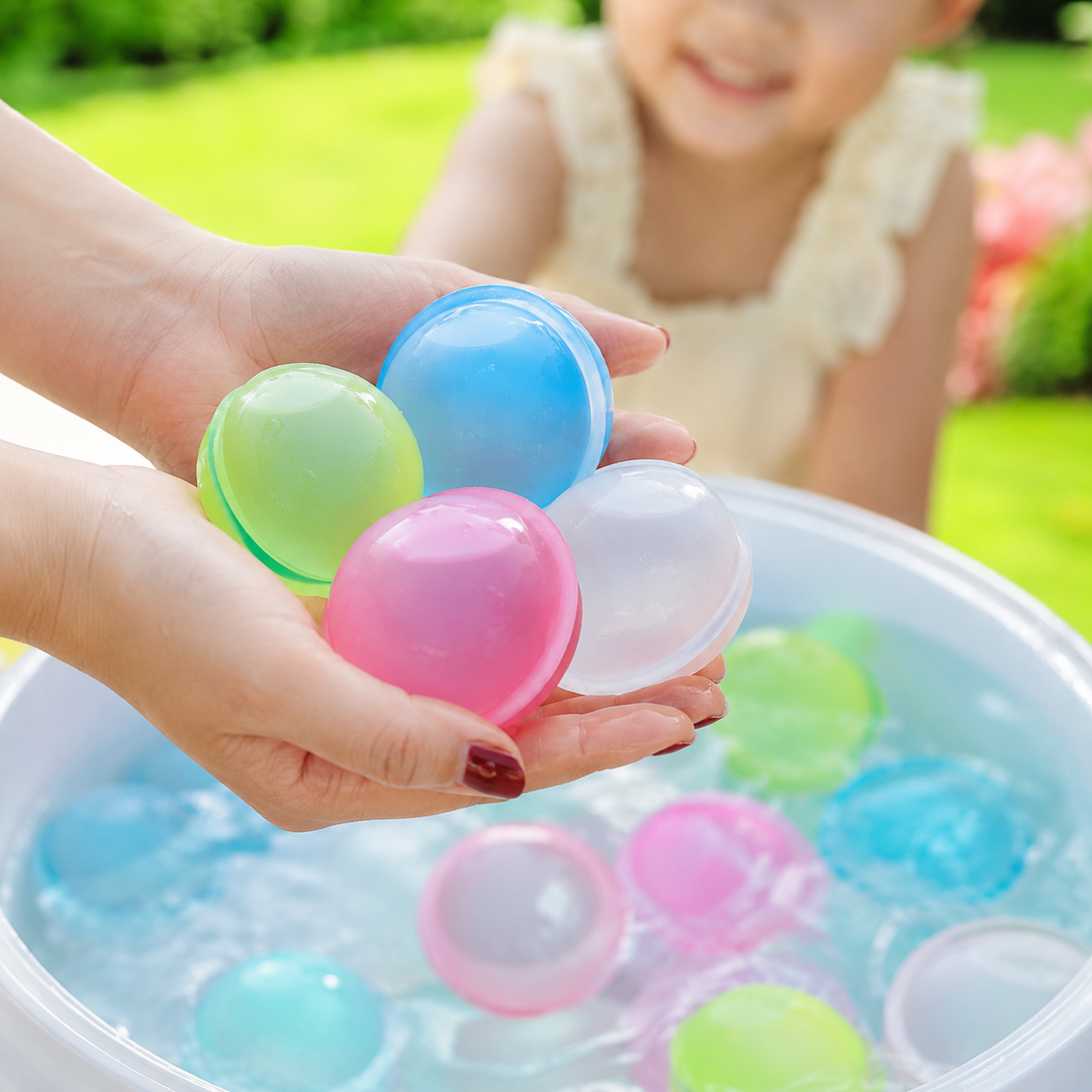 Reusable Water Balloons Fun Outdoor Play Water Games