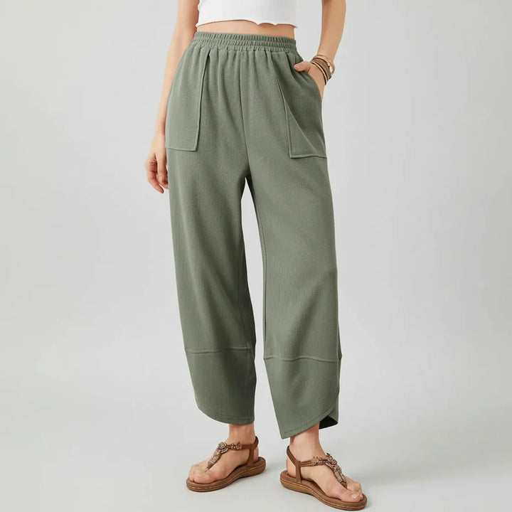 Women Pants Casual Loose Fit Straight Leg Lightweight Summer Pants