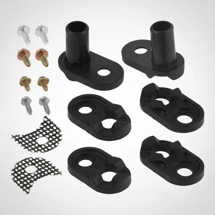 Dishwasher Rack Adjuster Repair Kit Wheels Screws Replacement Parts