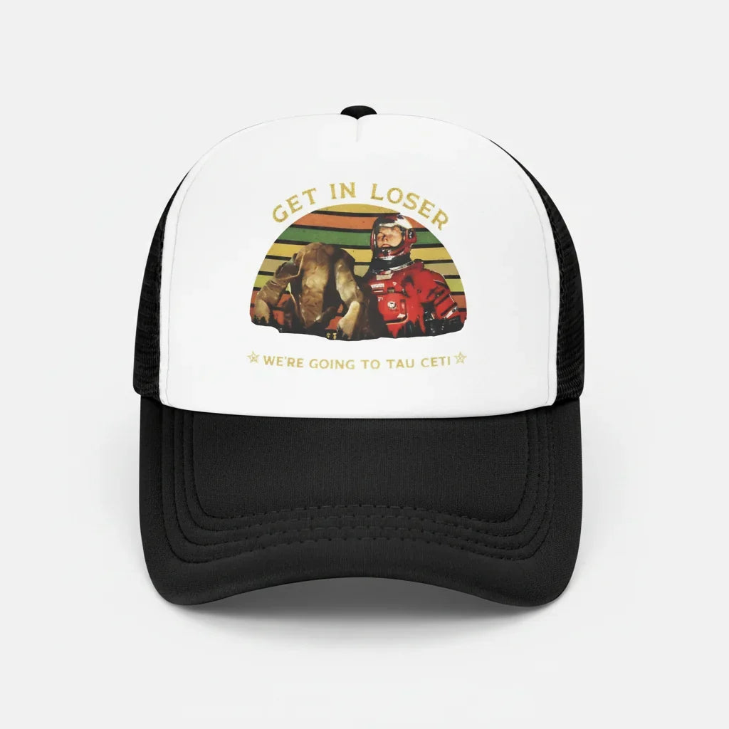 Baseball Cap Trucker Hat Mesh Adjustable Snapback Project Rocky