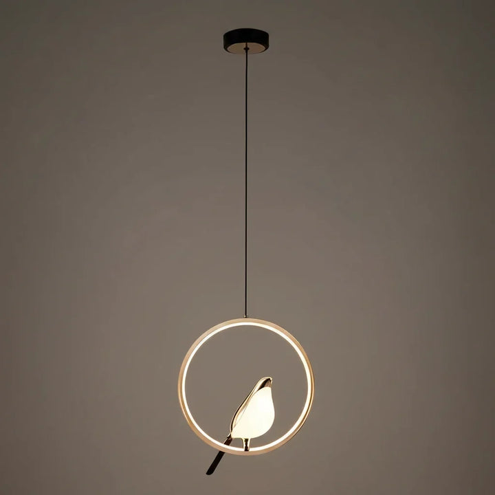 Magpie Pendant Light | Nordic LED Bird Design