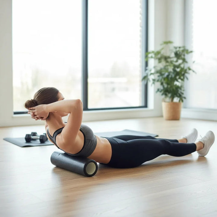 Foam Roller Muscle Massage Exercise Recovery Training
