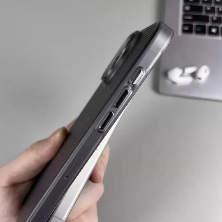 Phone Case Ribbed Hard Shell Protective Cover Design