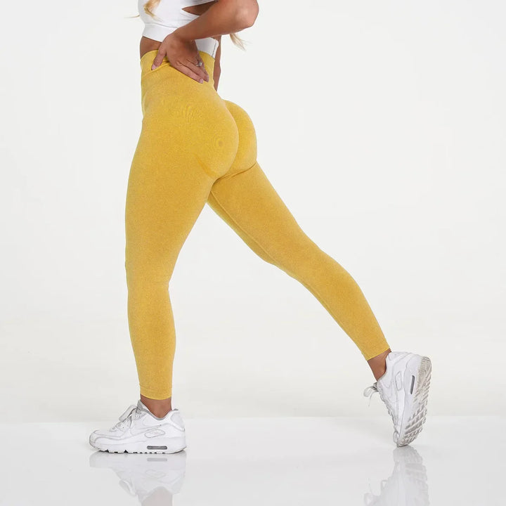 High Waist Pickleball Leggings Seamless Stretch Yoga Pants
