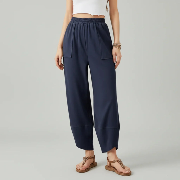 Women Pants Casual Loose Fit Straight Leg Lightweight Summer Pants