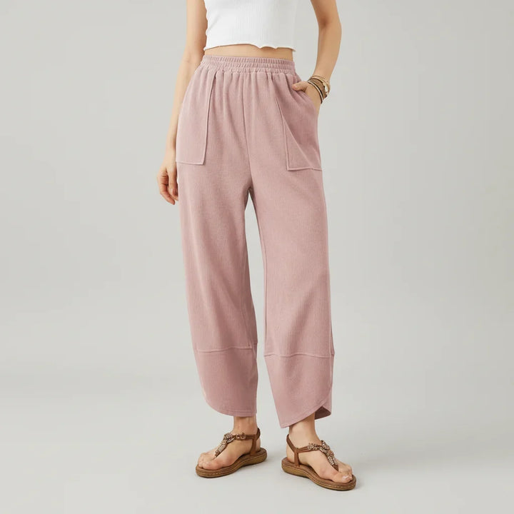 Women Pants Casual Loose Fit Straight Leg Lightweight Summer Pants