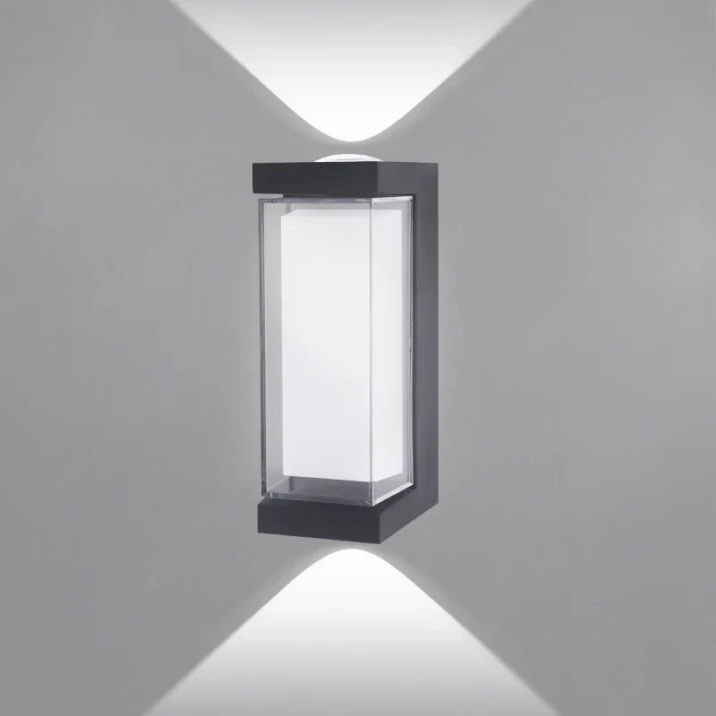 Modern LED Wall Light | Waterproof Up &amp; Down Outdoor Sconce