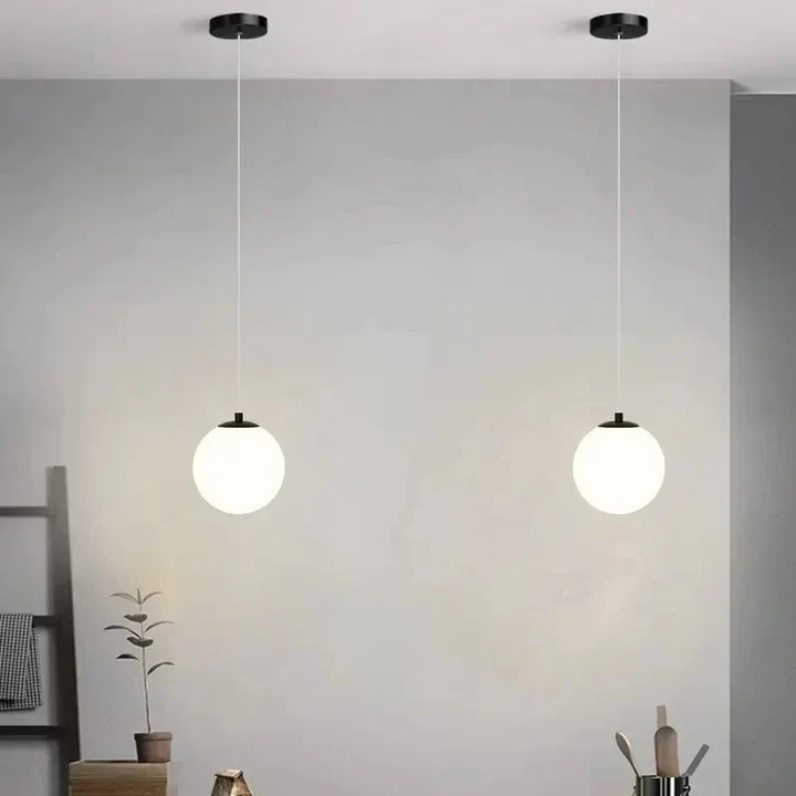 Luna Pendant Light | Nordic Modern Glass Globe Design