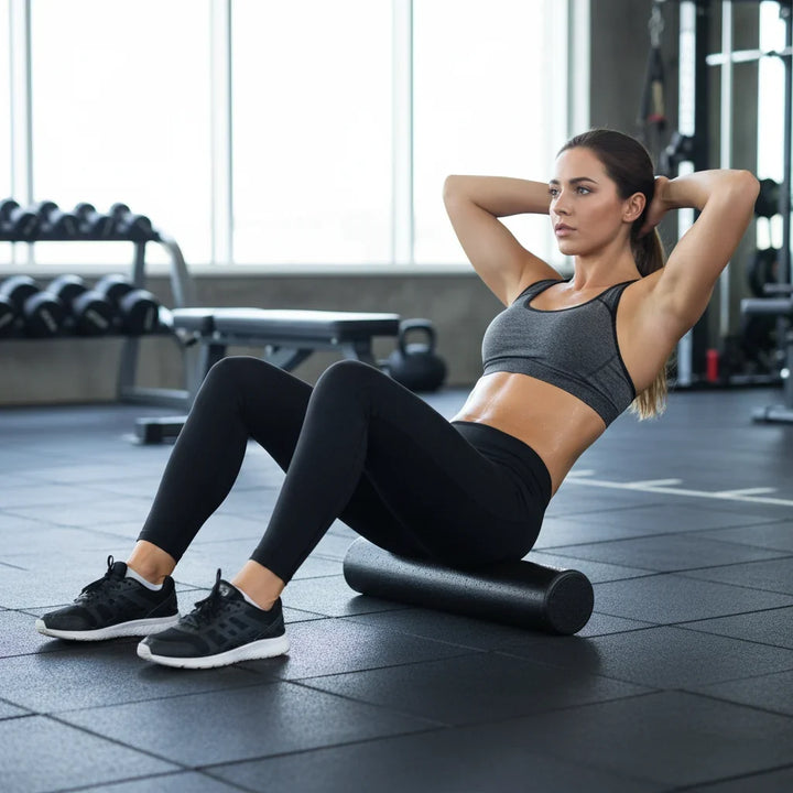 Foam Roller Muscle Massage Exercise Recovery Training