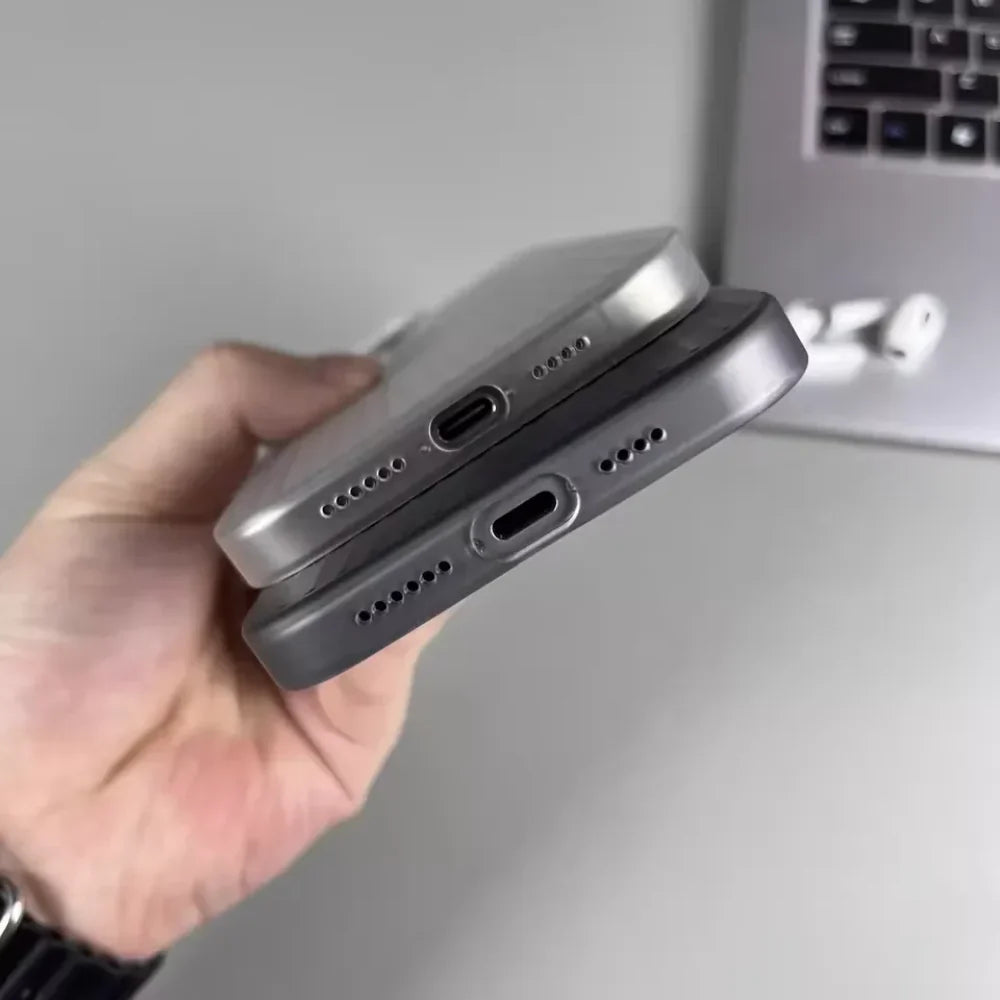 Phone Case Ribbed Hard Shell Protective Cover Design