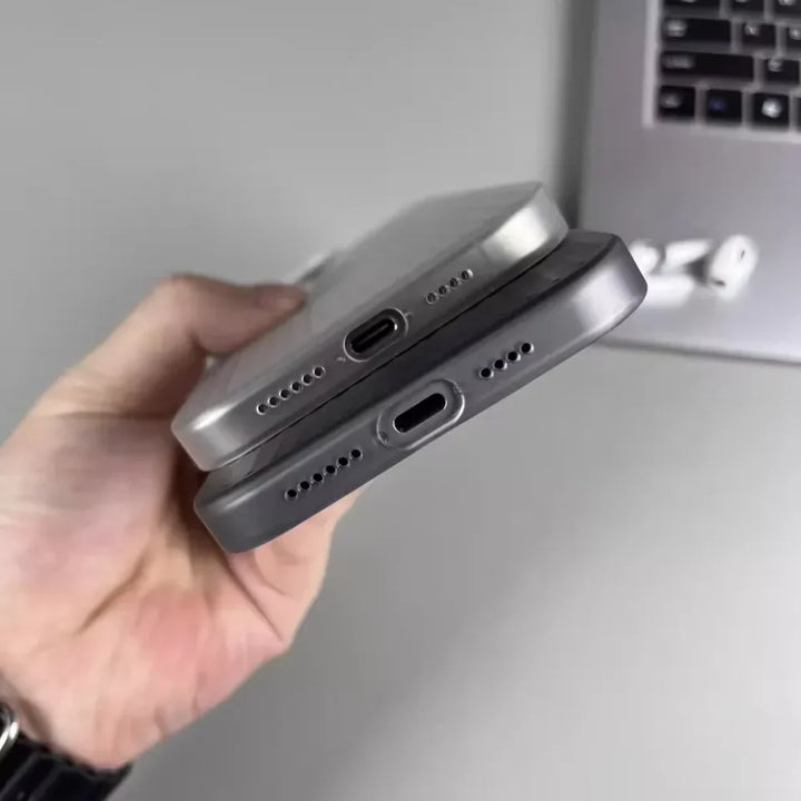 Phone Case Ribbed Hard Shell Protective Cover Design