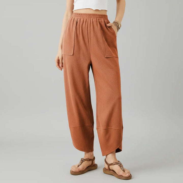 Women Pants Casual Loose Fit Straight Leg Lightweight Summer Pants