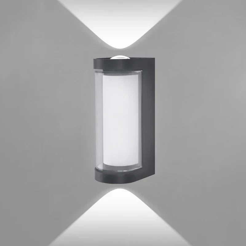 Modern LED Wall Light | Waterproof Up &amp; Down Outdoor Sconce