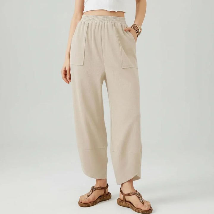 Women Pants Casual Loose Fit Straight Leg Lightweight Summer Pants