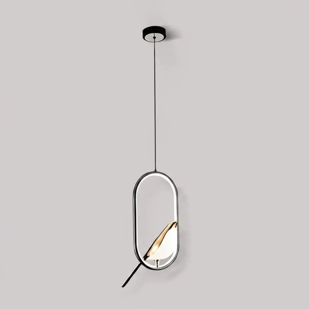 Magpie Pendant Light | Nordic LED Bird Design
