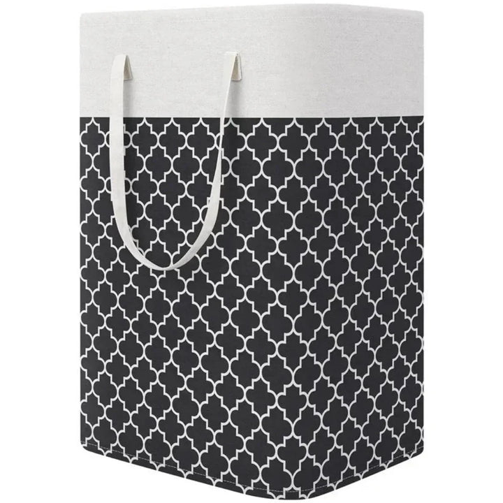 Lauva | 75L Waterproof Laundry Basket | Foldable Fabric Clothes Hamper with Handles