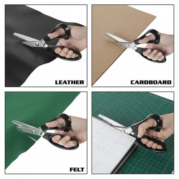 Pinking Shears Fabric Scissors Stainless Steel Sewing Crafts
