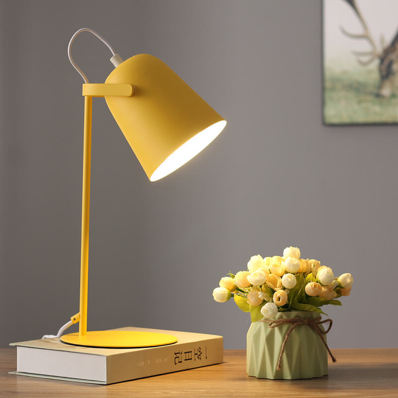 Nordic Metal LED Desk Lamp | Minimalist Reading &amp; Study Light