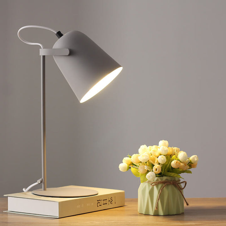 Nordic Metal LED Desk Lamp | Minimalist Reading &amp; Study Light