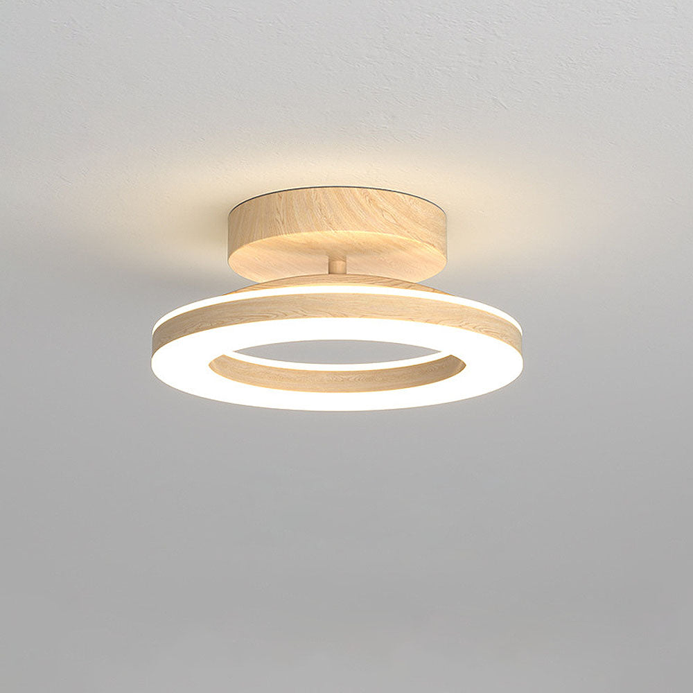 Acrylic Round LED Ceiling Light | Modern Hallway &amp; Entrance Fixture