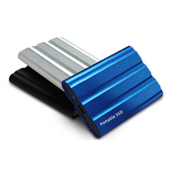 SSD External Drive Portable Storage Device Metal Enclosure