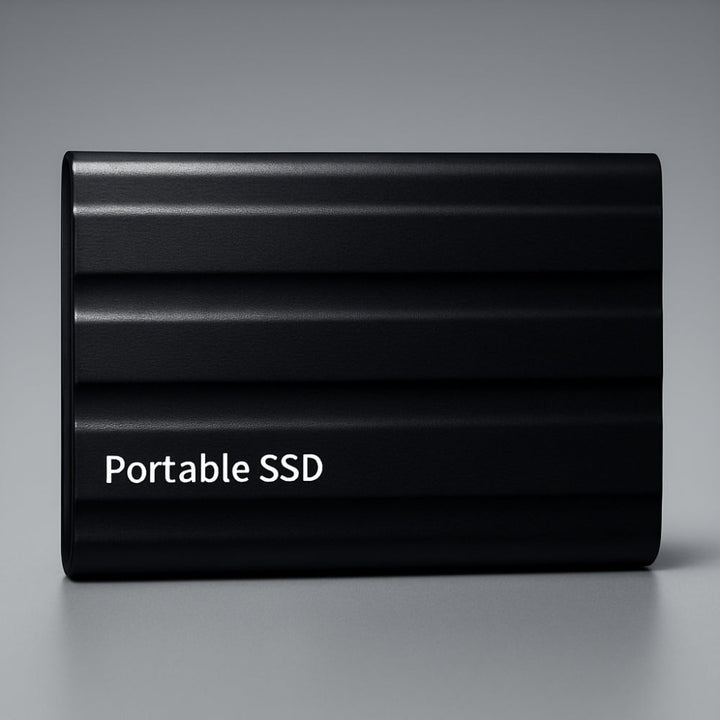 SSD External Drive Portable Storage Device Metal Enclosure