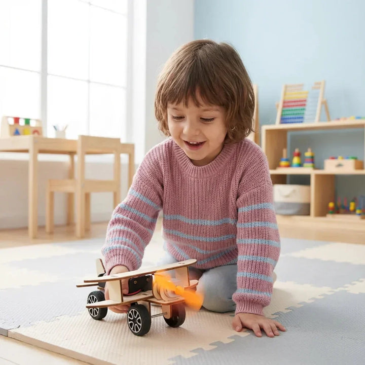 STEM Toys Building Kit Electric Airplane Science Toy