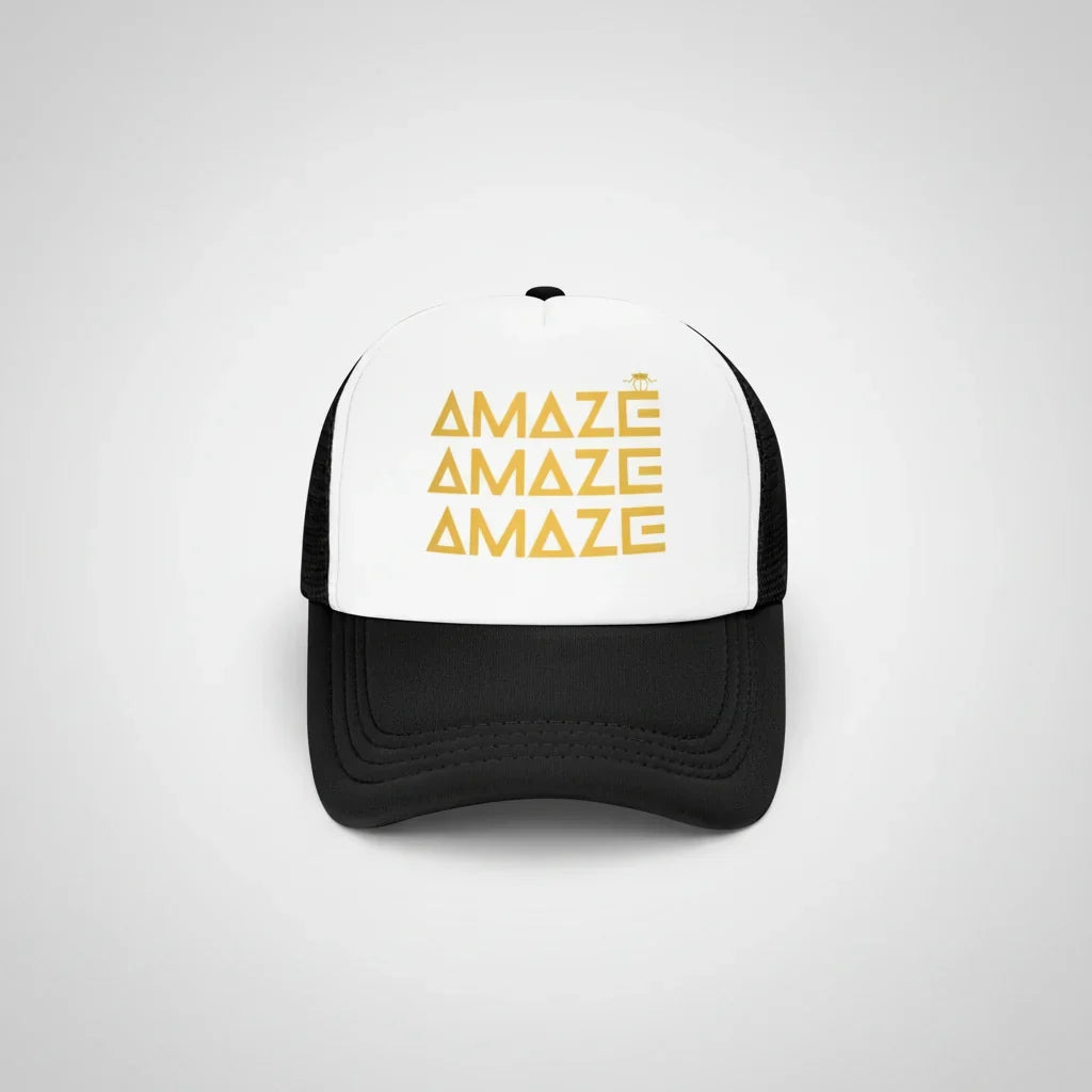 Baseball Cap Trucker Hat Mesh Adjustable Snapback Project Rocky