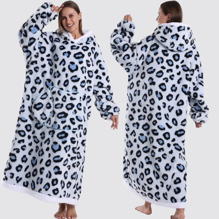 Blanket Hoodie Oversized Wearable Hooded Blanket Adult