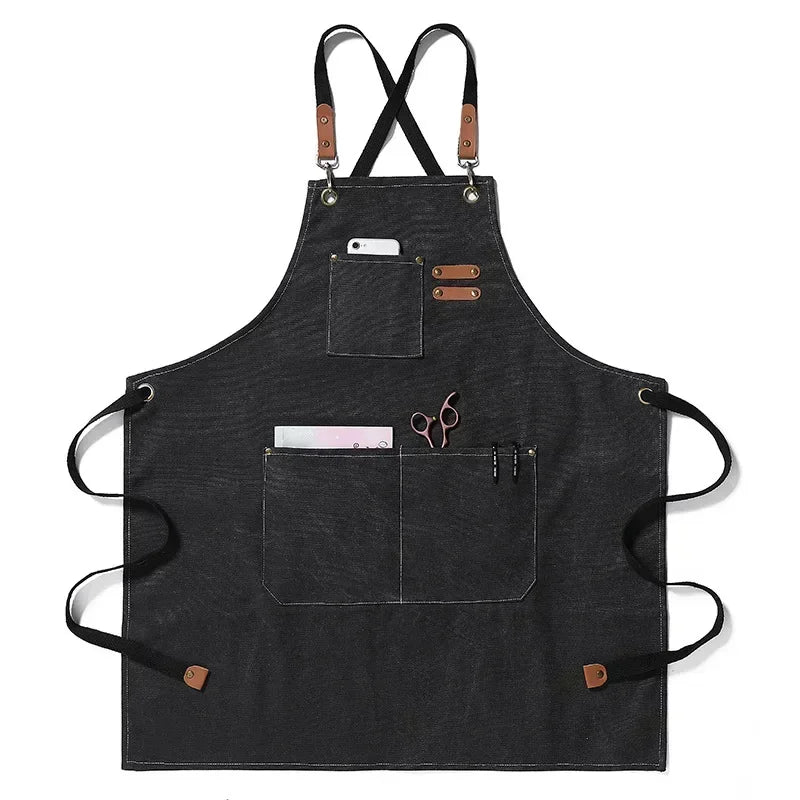 ProWear | Canvas Kitchen Apron | Unisex Chef &amp; Workwear