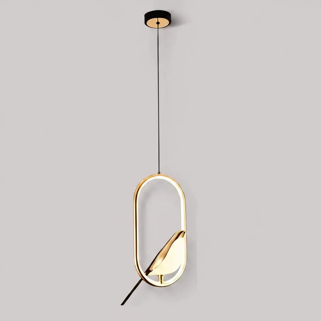 Magpie Pendant Light | Nordic LED Bird Design