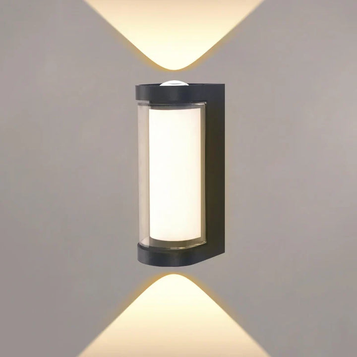 Modern LED Wall Light | Waterproof Up &amp; Down Outdoor Sconce