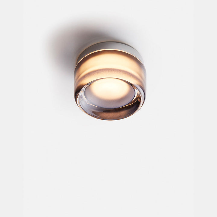 Applique Murale LED Dimple, Verre Texturé, Ø10–12cm