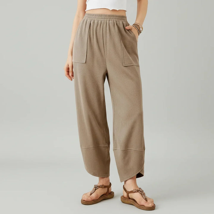 Women Pants Casual Loose Fit Straight Leg Lightweight Summer Pants