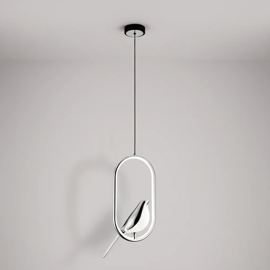 Magpie Pendant Light | Nordic LED Bird Design