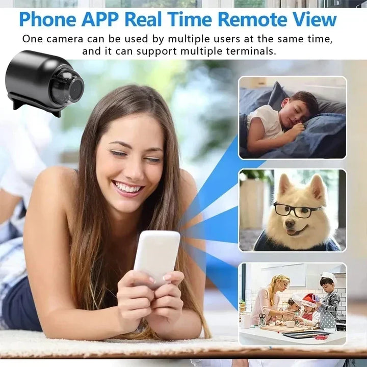 Security Camera Mini WiFi HD Indoor Smart Surveillance Camera