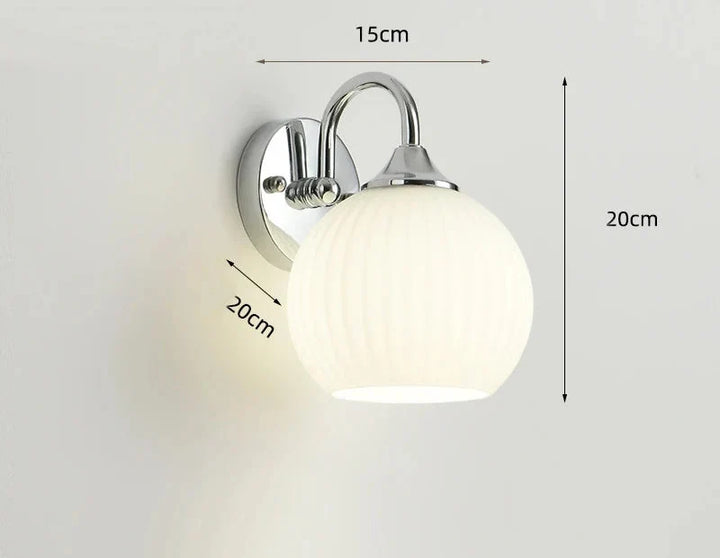 Quashion Wall Lamp | Chrome Modern Minimalist Design