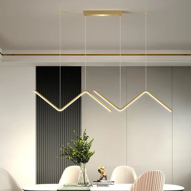 Aluminium Dining Pendant Lamp | Modern Minimalist Nordic Lighting