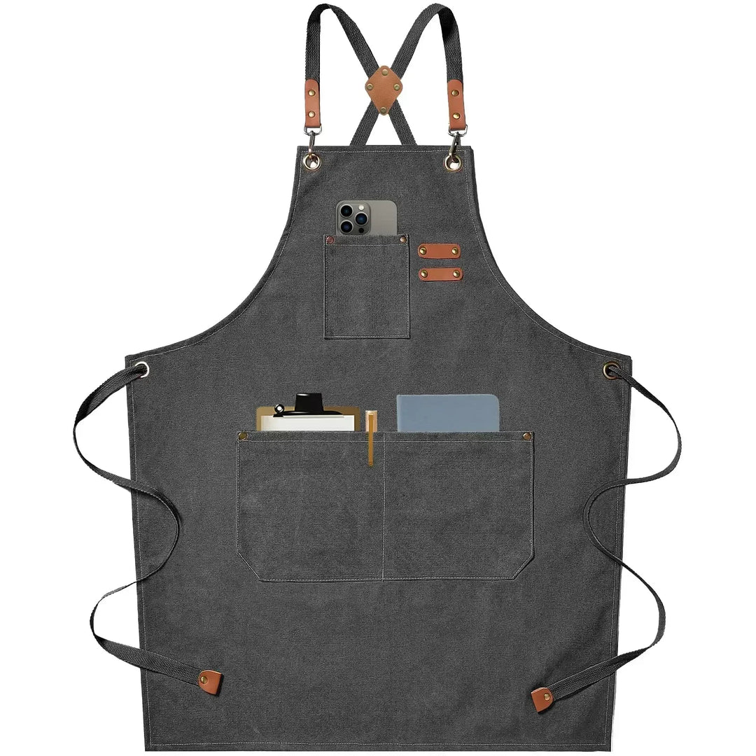 ProWear | Canvas Kitchen Apron | Unisex Chef &amp; Workwear