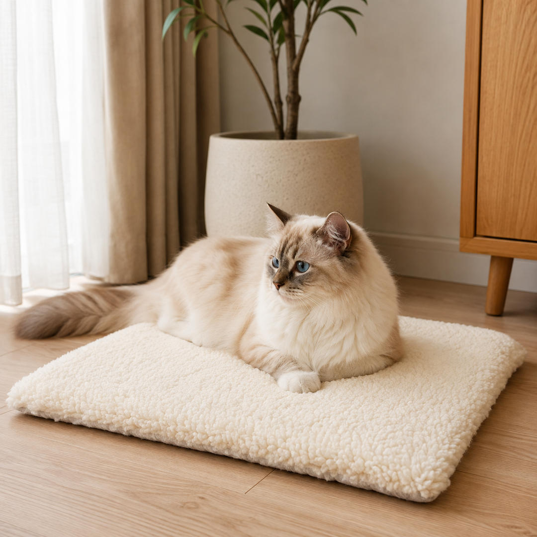 Self Heating Cat Pad Luxurious Non Electric Cozy Design