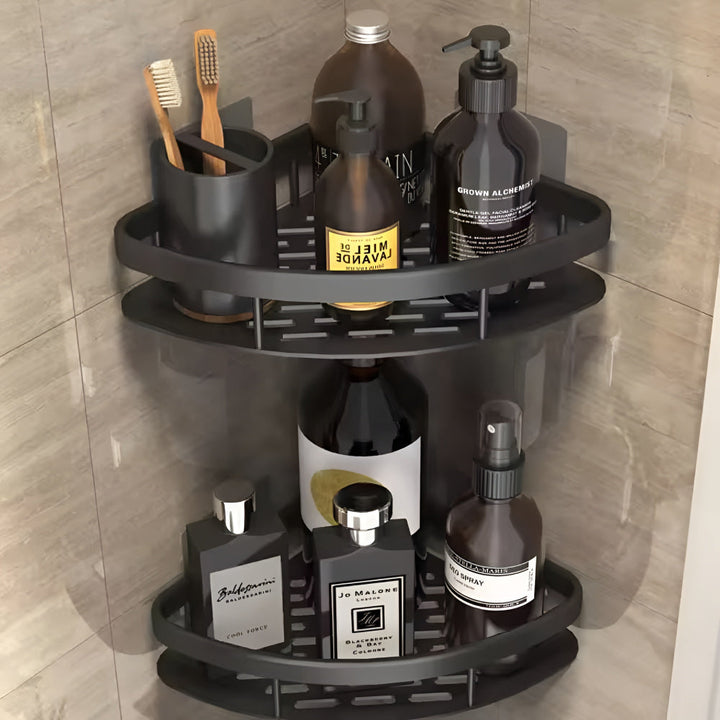 Shower Caddy Corner Shelf Rack Rustproof Wall Mount