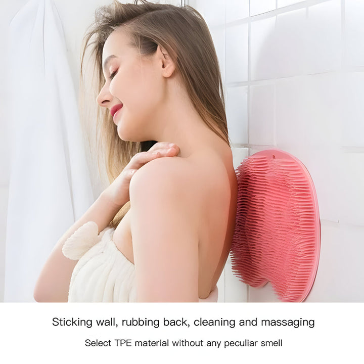 Shower Mat Scrubber Foot Body Exfoliating Non Slip